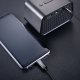 Baseus Yiven Audio Cable USB Type C to Mini Jack AUX 3,5mm, 1.2m, Black | Audio Vads Pāreja Pārveidotājs Kabelis