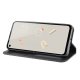 Google Pixel 4a Retro Magnetic Leather Case Cover with Card Slots, Black | Чехол для Телефона...