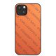 Apple iPhone 13 mini 5.4\" Karl Lagerfeld Perforated Allover Case Cover (KLHCP13SPTLO), Orange