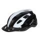 Ikonka Rallex velosipēdista ķivere, L (58-62 cm), melna/balta