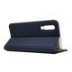 Huawei P30 (ELE-L09, ELE-L29) Magnetic Adsorption Leather Card Holder Case Cover, Blue
