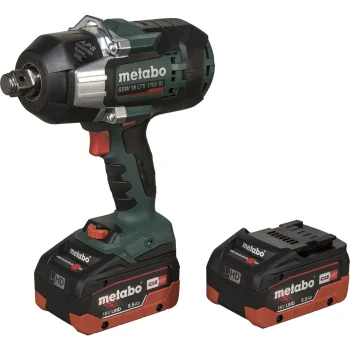 Аккумуляторный ударный гайковерт Metabo SSW 18 LTX 1750 BL 18V 2x 5.5 Ah