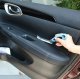 Grout cleaning brush with long rubberized handle