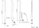 Антенна 5G NR 617-960 / 1710-2690 / 3300-3800 МГц, 3 dBi, 18 см