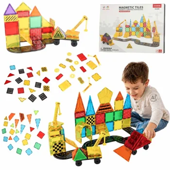 Магнитный конструктор 3D (90 деталей)
