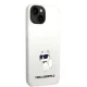 Karl Lagerfeld Silicone Choupette MagSafe vāciņš iPhone 14 Plus, Balts