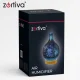 Ultraskaņas gaisa mitrinātājs un aromātu difuzors Zortiva 200 ml, RGB LED, brūns/bēšs