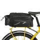 Wozinsky Bike Pannier Rack Bag with Shoulder Strap 9L, Black