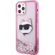 Karl Lagerfeld iPhone 12 / 12 Pro vāciņš KLHCP12MLNCHCP Rozā