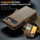 Google Pixel 9 / 9 Pro CASEME Wallet Magnetic Leather Case Cover, Brown | Чехол для Телефона...