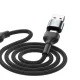 Кабель 3mk Hyper Cable N-SERIES 6 в 1 USB-C USB-A - USB-C Lightning Micro 1.2м 18W черный