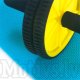 Vēdera preses muskuļu trenažieris, vingrošanas ritenis dubultais | AB Wheeler Traning Roller