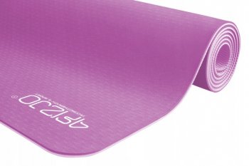 4Fizjo Sporta Vingrošanas paklājs jogas fitnesa pilates TPE 183x61x0.6cm, rozā| Foam Fitness Yoga Exercise Mat