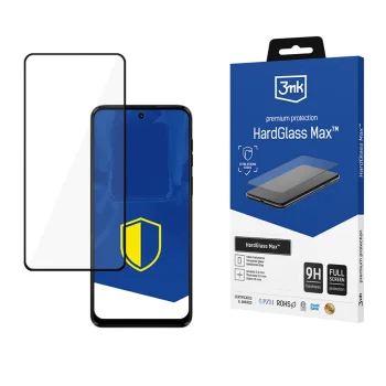 3mk HardGlass Max aizsargstikls Motorola Moto G14, melns