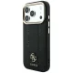 Guess Stripe Peony 4G Logo MagSafe vāciņš priekš iPhone 17 Pro Max / 18 Pro Max, melns