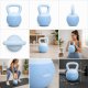Kettlebell with Soft Base 10 kg, Blue