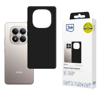 3mk Matt Case for Xiaomi Redmi Note 15 Pro 4G, Matte Black
