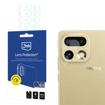 Гибридное защитное стекло для камеры 3mk Lens Protection для Realme 16 Pro 5G, 0.16...