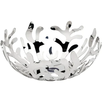 Ваза для фруктов Alessi Mediterraneo ESI01/25, 25 см, серебристая