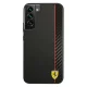 Чехол Ferrari On Track Carbon Stripe для Galaxy S22+, черный