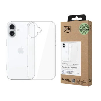 Чехол 3Mk Protection Clear Case Eco для Apple iPhone 16 Plus, прозрачный