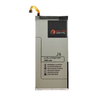 Extra Digital Battery for Samsung Galaxy J6 (2018), 3000 mAh