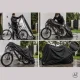 Ūdensizturīgs velosipēda un motorollera pārsegs 200 x 70 x 110 cm
