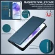 Samsung Galaxy A35 ( SM-A356E/DS ) LC.IMEEKE PU Leather Wallet Protective Book Case Cover, Blue | Чехол для...
