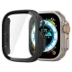 Aizsargvāciņš ar rūdītu stiklu Spigen Thin Fit 360 priekš Apple Watch Ultra 49mm, melns