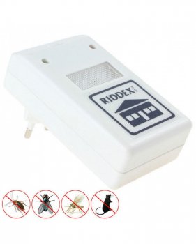 Grauzēju odu kukaiņu ultraskaņas atbaidītājs elektromagnētiskais repelents Riddex Plus | Pest Repelling Aid