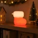 Silicone LED Night Light Christmas Stocking, USB, 3 Modes