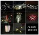 Reflective Tape for Bicycles 1cm x 8m Silver