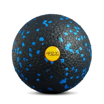 4Fizjo EPP Masāžas Bumbiņa 8 cm, Melna/Zila