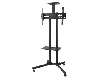 Maclean MC-661 Profesionāls TV statīvs uz riteņiem, VESA 600x400, 55kg