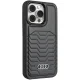 Audi iPhone 15 Pro Case Synthetic Leather MagSafe, Black