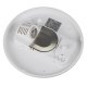 Maclean MCE309 Ceiling Lamp with Microwave Sensor, 1xE27, 25W, IP20, White