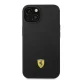 Ferrari Silicone Metal Logo MagSafe vāciņš iPhone 14 6.1\" Black