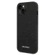 Karl Lagerfeld Glitter Plaque Logo Case for iPhone 14 Plus, Black