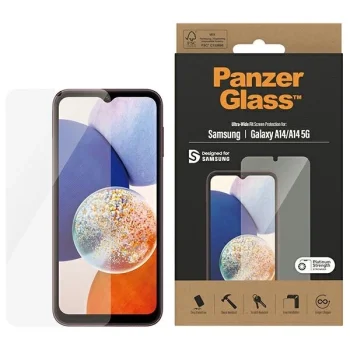 PanzerGlass Ultra-Wide Fit rūdīts stikls priekš Samsung Galaxy A14 5G / | Tempered Glass for