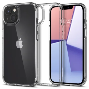 Spigen Ultra Hybrid vāciņš Apple iPhone 13 6.1", Crystal Clear