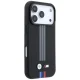 Чехол BMW M Quadrille Kevlar MagSafe для iPhone 17 Pro / 18 Pro, черный