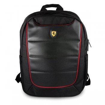 Ferrari Scuderia Febp15bk Mugursoma 16", Melns | Backpack Bag Rucksack