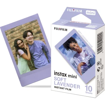 Fujifilm Instax Mini Film Soft Lavender Frame Instant Film | Фото Плёнка (10 шт.)