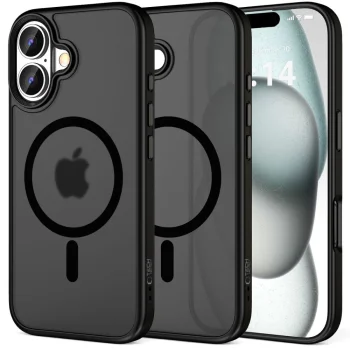 Чехол Tech-Protect для iPhone 16 MagMat MagSafe, черный