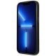 Чехол Guess Saffiano Triangle Logo для iPhone 14 Pro, черный