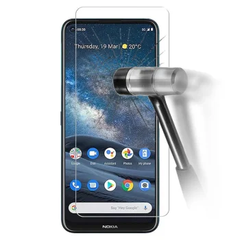 Nokia 8.3 - Защитное стекло (Узкое, до изгибов) | Tempered Glass Screen Protector