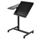 Maclean MC-121 B mobilais portatīvā datora galds, regulējams augstums 59-89cm, melns
