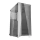Datora korpuss Darkflash DK352 Plus + 4 ARGB ventilatori, melns un balts
