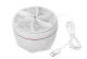 Pārnēsājama mini ceļojumu veļas mašīna (rotors), USB, balta