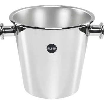 Охладитель для вина Alessi 5052 из нержавеющей стали, серебристый